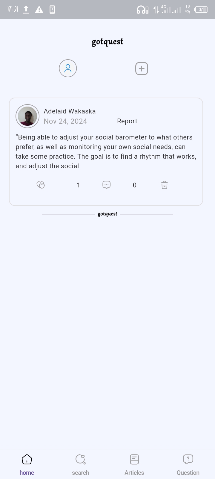 GotQuest App Screenshot